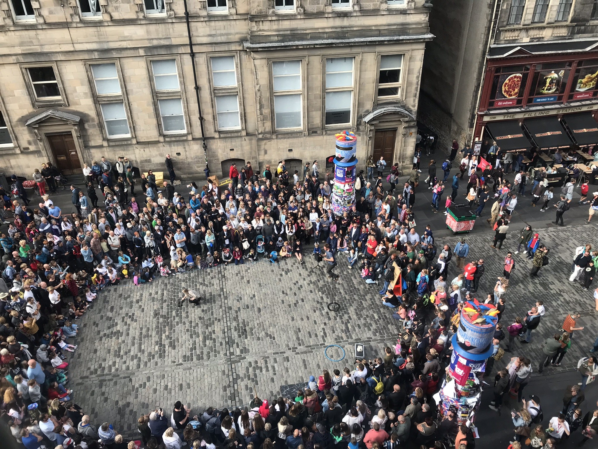 Fringe Festival Street Performer