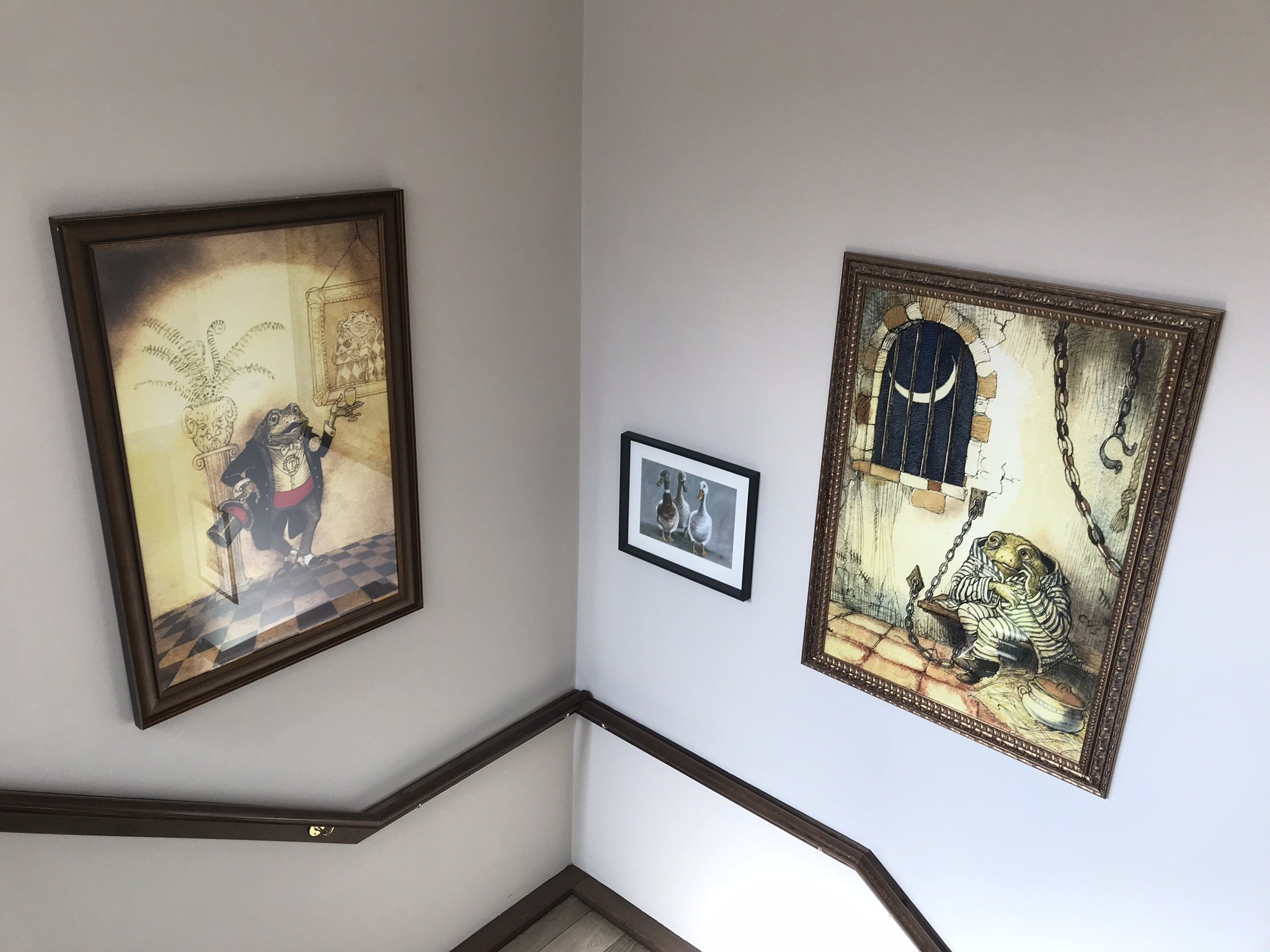 Portraits inside Badger & Co.