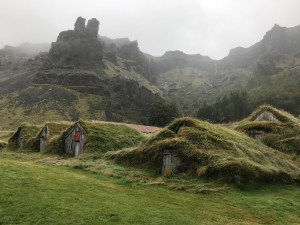 Turf houses at Núpsstaður