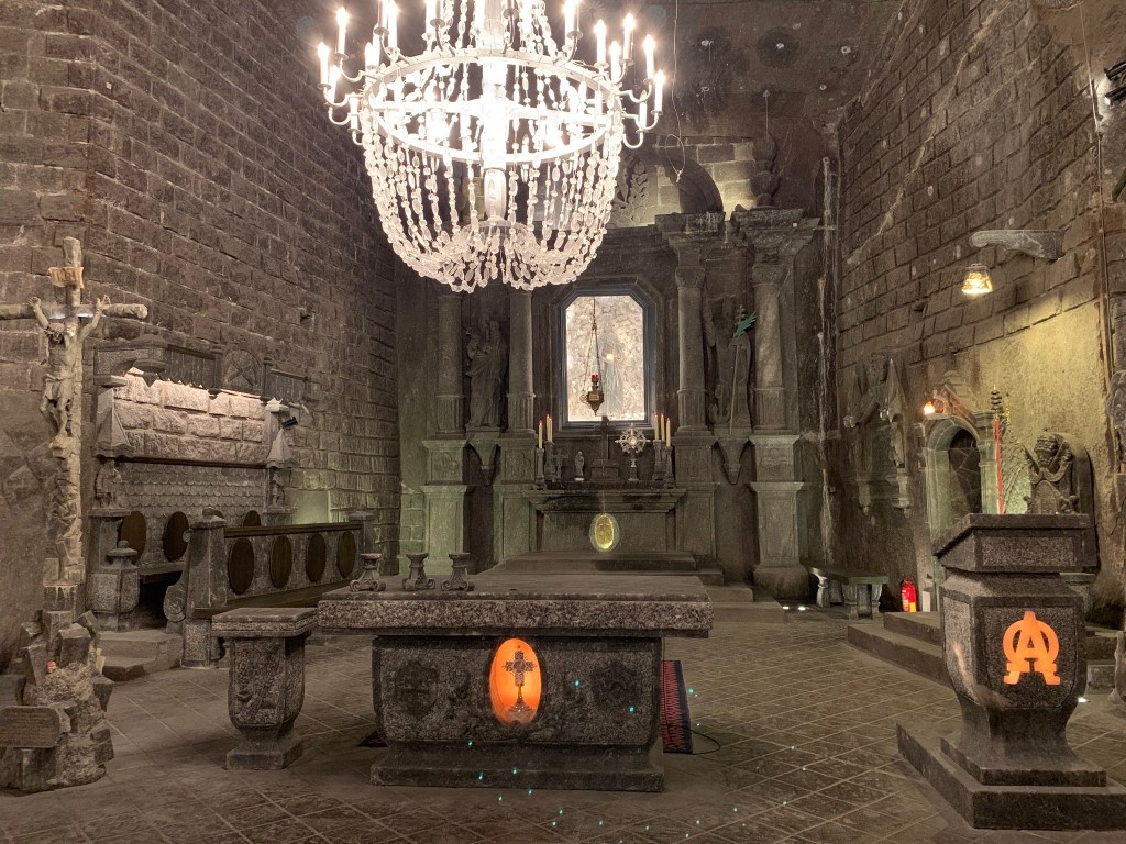 Cathedral in the Wieliczka Salt Mine